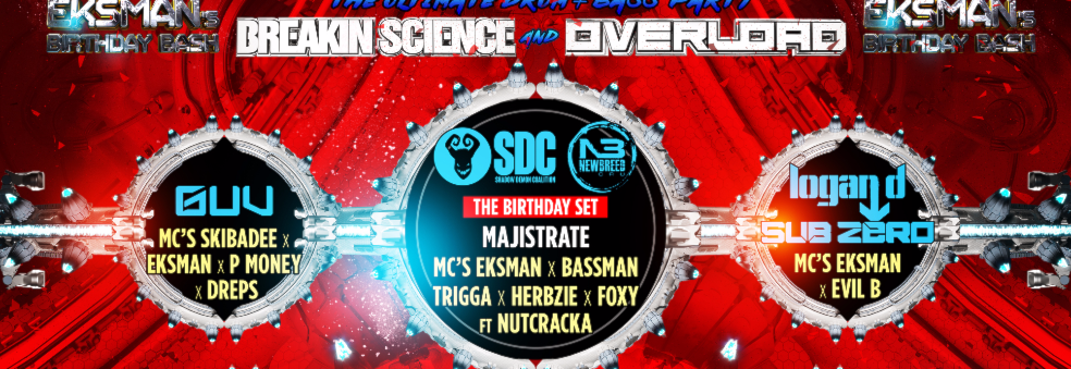BREAKIN SCIENCE & OVERLOAD PRESENT MC EKSMAN